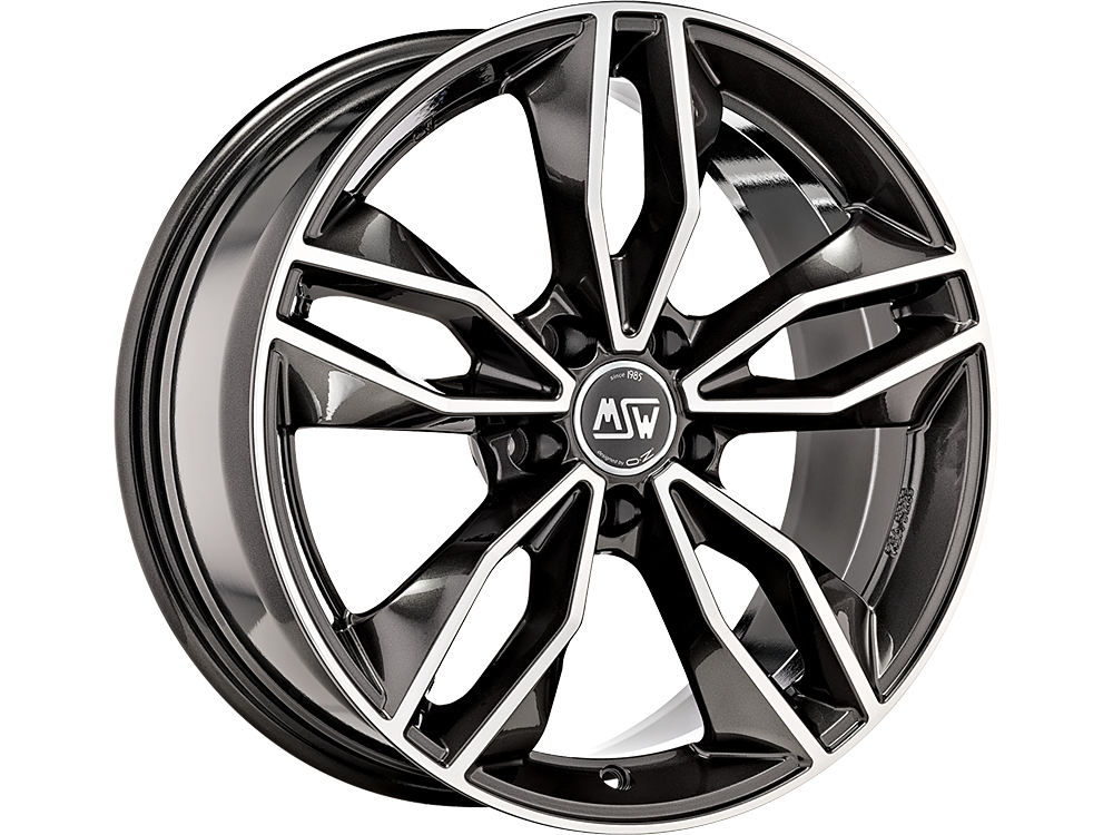 Msw M71 GDGFP 8.5x19 5x114.3 ET46.5 GLOSS DARK GREY FULL POLISHED