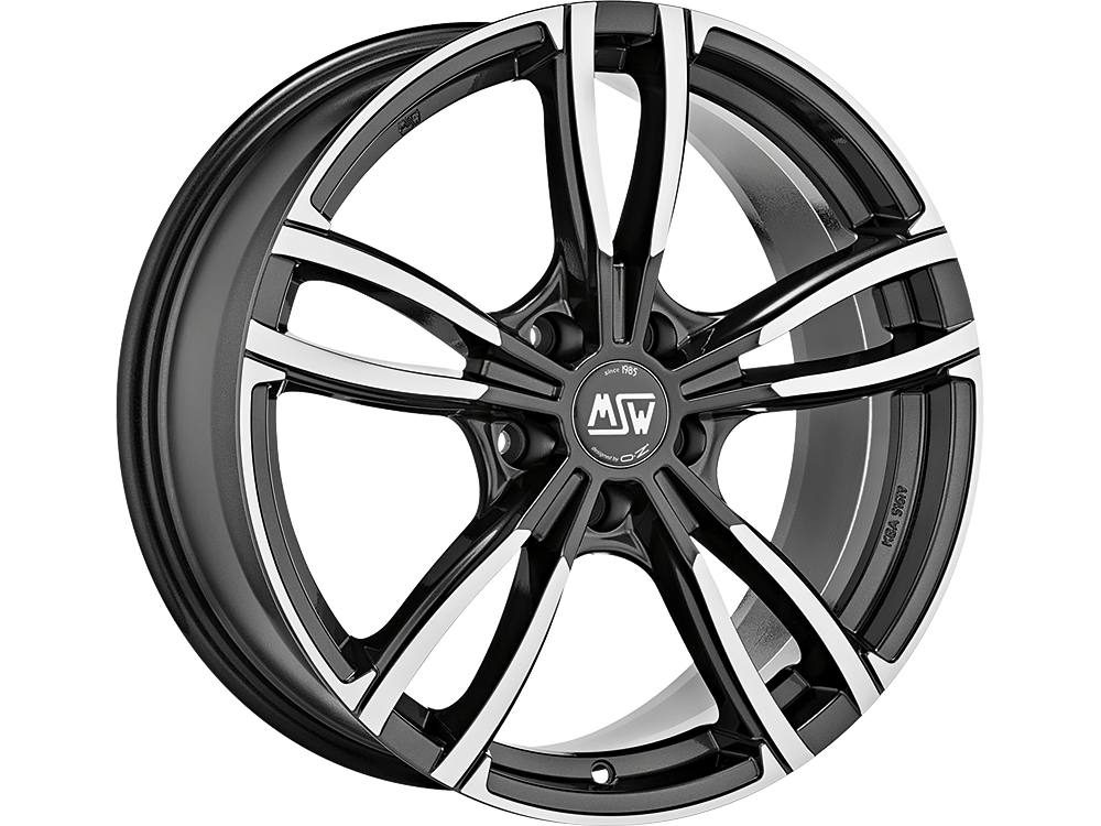 Msw M73 GDGFP 8x19 5x112 ET27 GLOSS DARK GREY FULL POLISHED