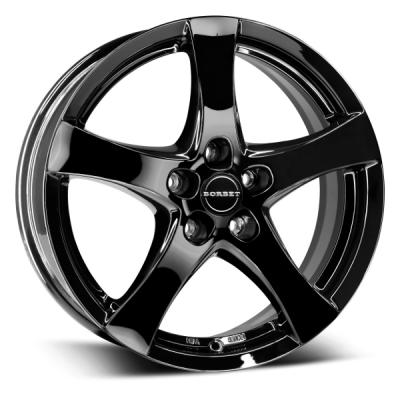 Borbet F 6.5x16 4x100 ET45 cierny leskly
