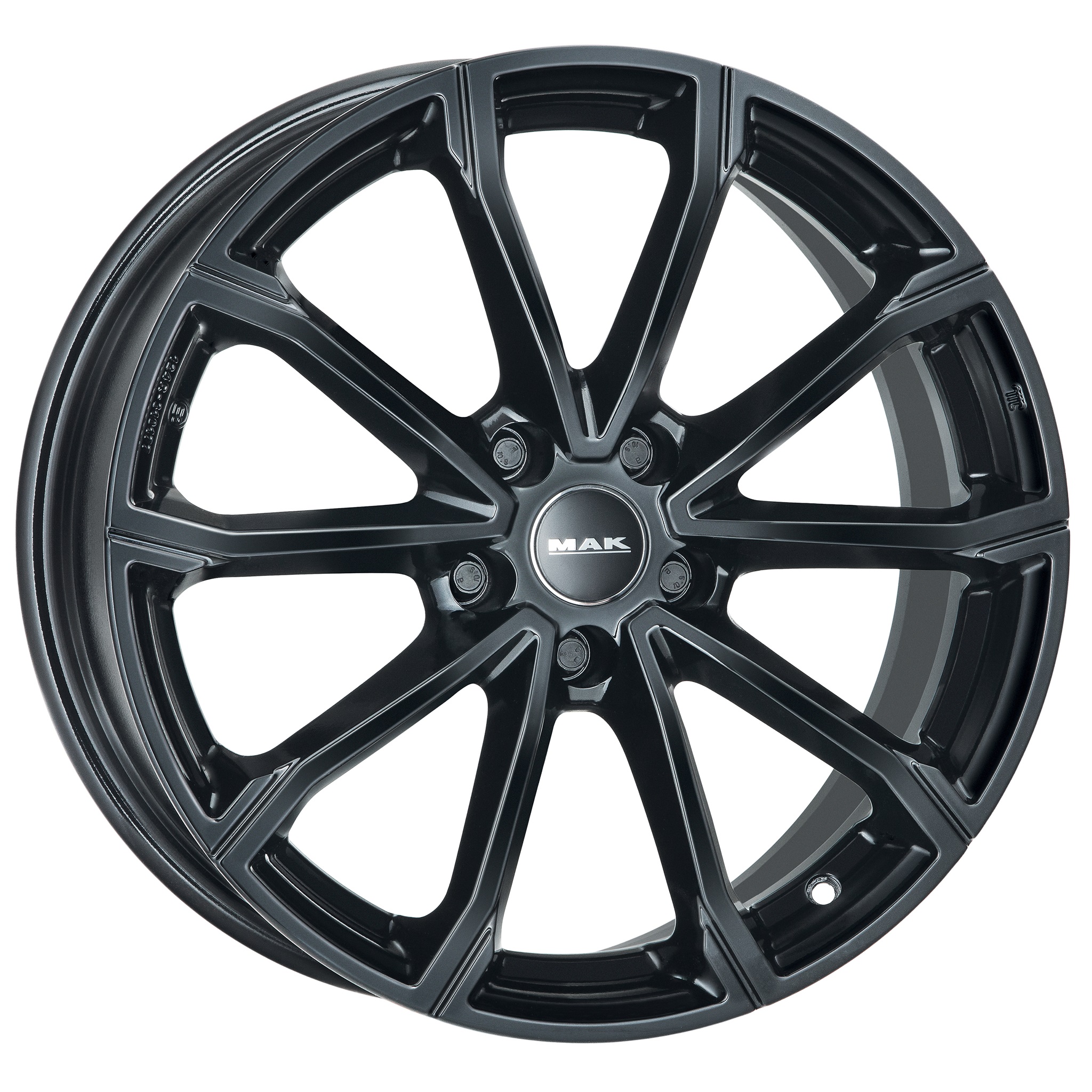 E-shop Mak DaVinci 7.5x18 5x112 ET45.5 GLOSS BLACK