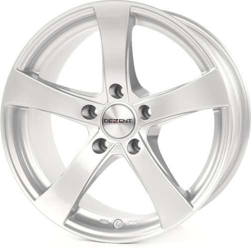 Dezent RE 6x16 4x100 ET38 Strieborné lakovanie