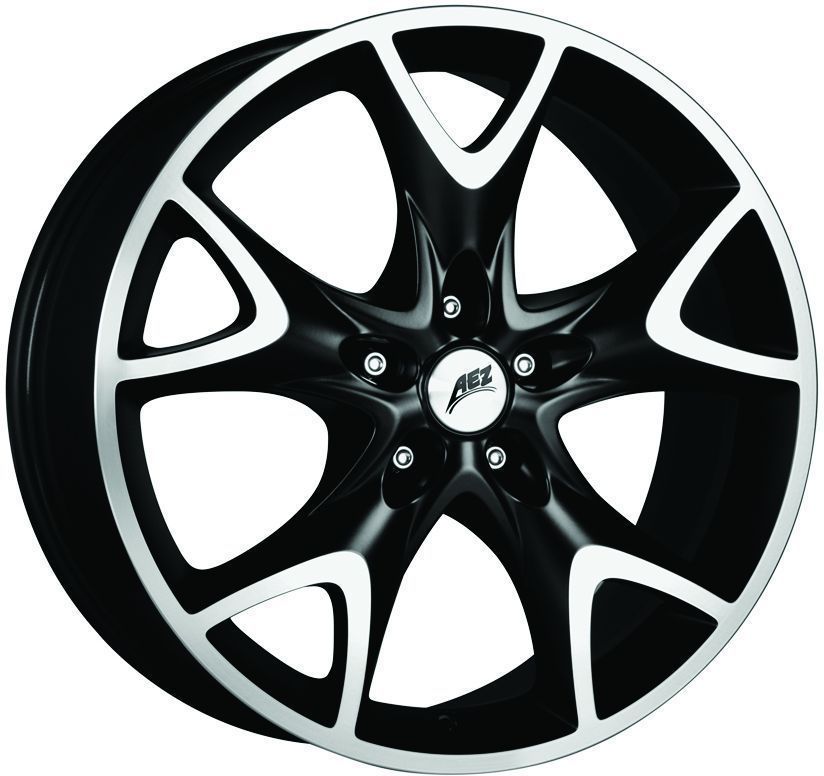Aez Phoenix Dark 8.5x18 5x139.7 ET40 Leštená čelná plocha / matné čierne lakovanie