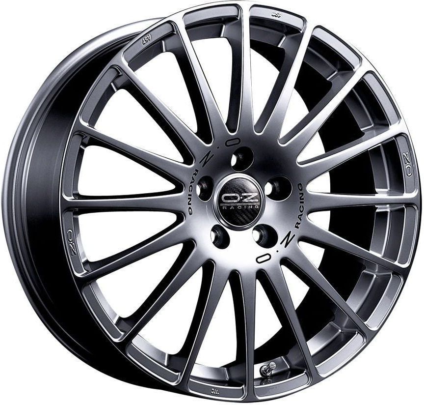 E-shop Oz Superturismo GT 8x19 5x112 ET48 RACE SILVER BLACK LETTERING