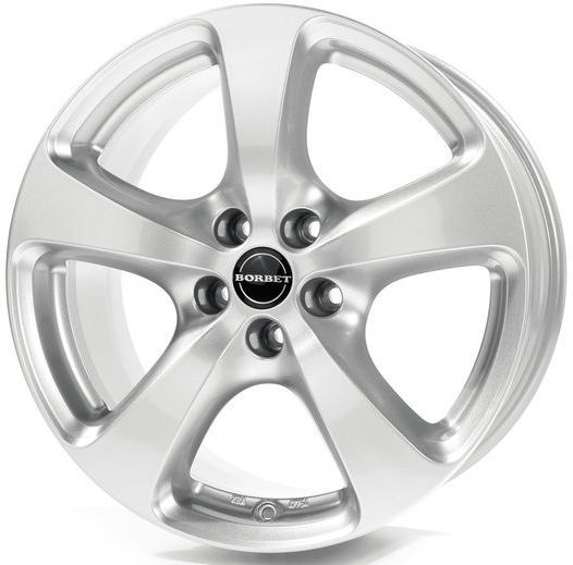 Borbet CC 8.5x19 5x112 ET30 kristalovo strieborny