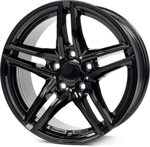 Borbet XR 8x17 5x120 ET30 cierny leskly