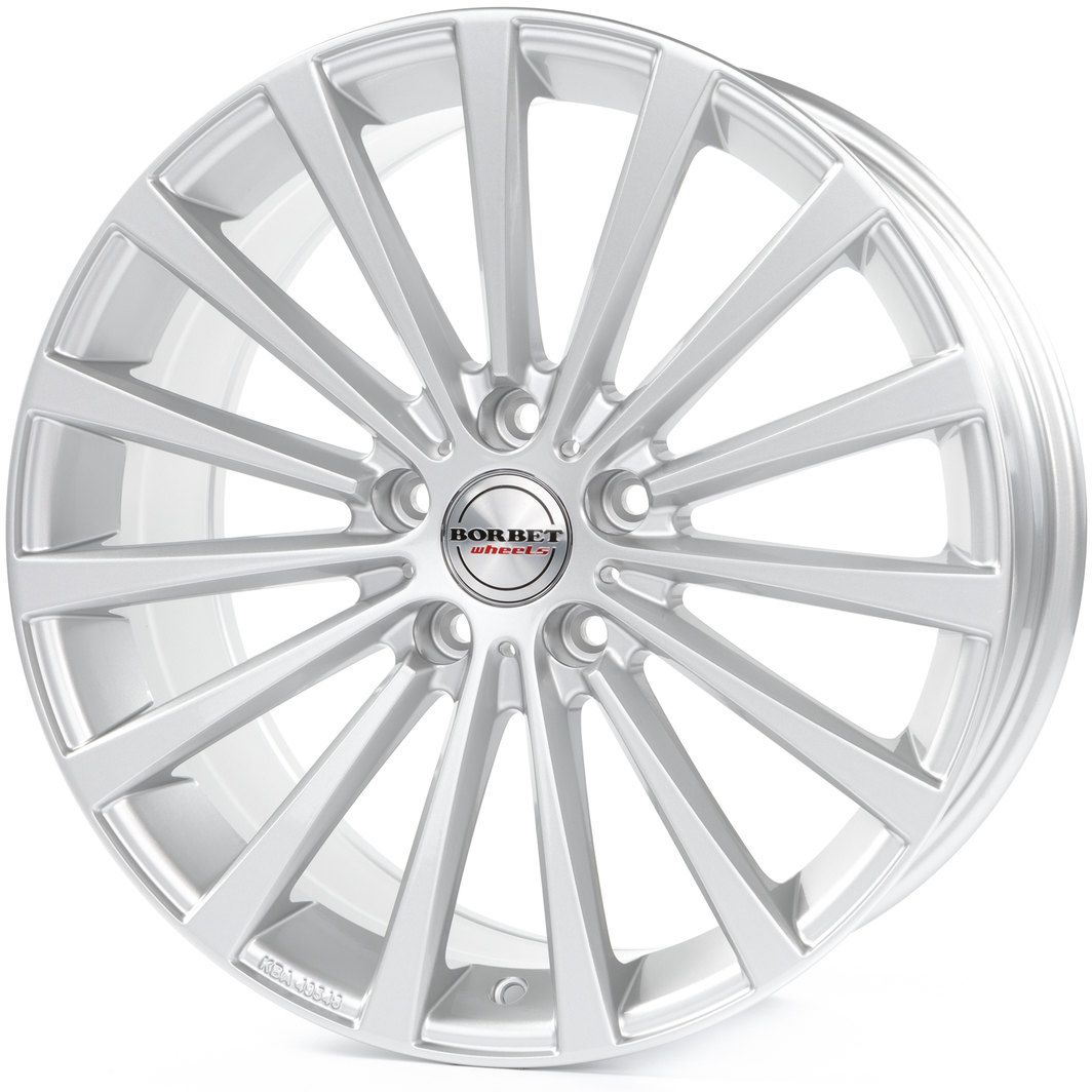 Borbet BLX 10x20 5x114.3 ET45 briliantovo strieborny