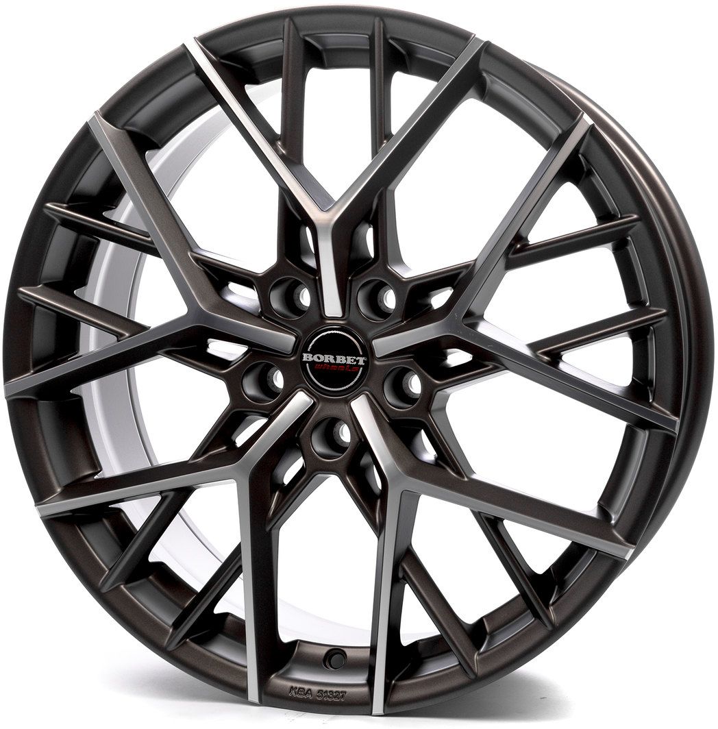 Borbet BY 10.5x21 5x112 ET40 titan lesteny matt