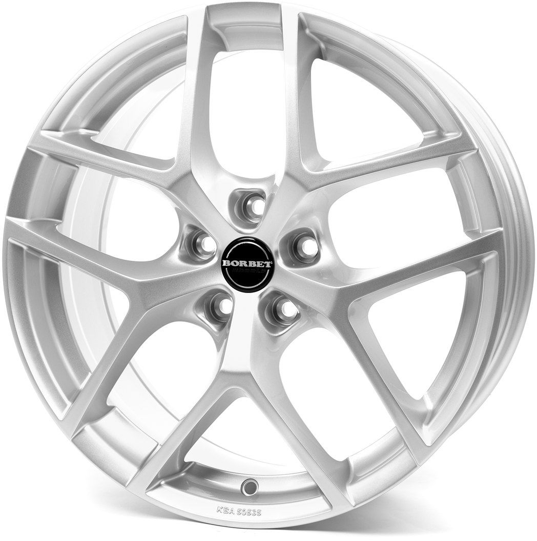 Borbet Y 6.5x16 5x100 ET38 kristalovo strieborny