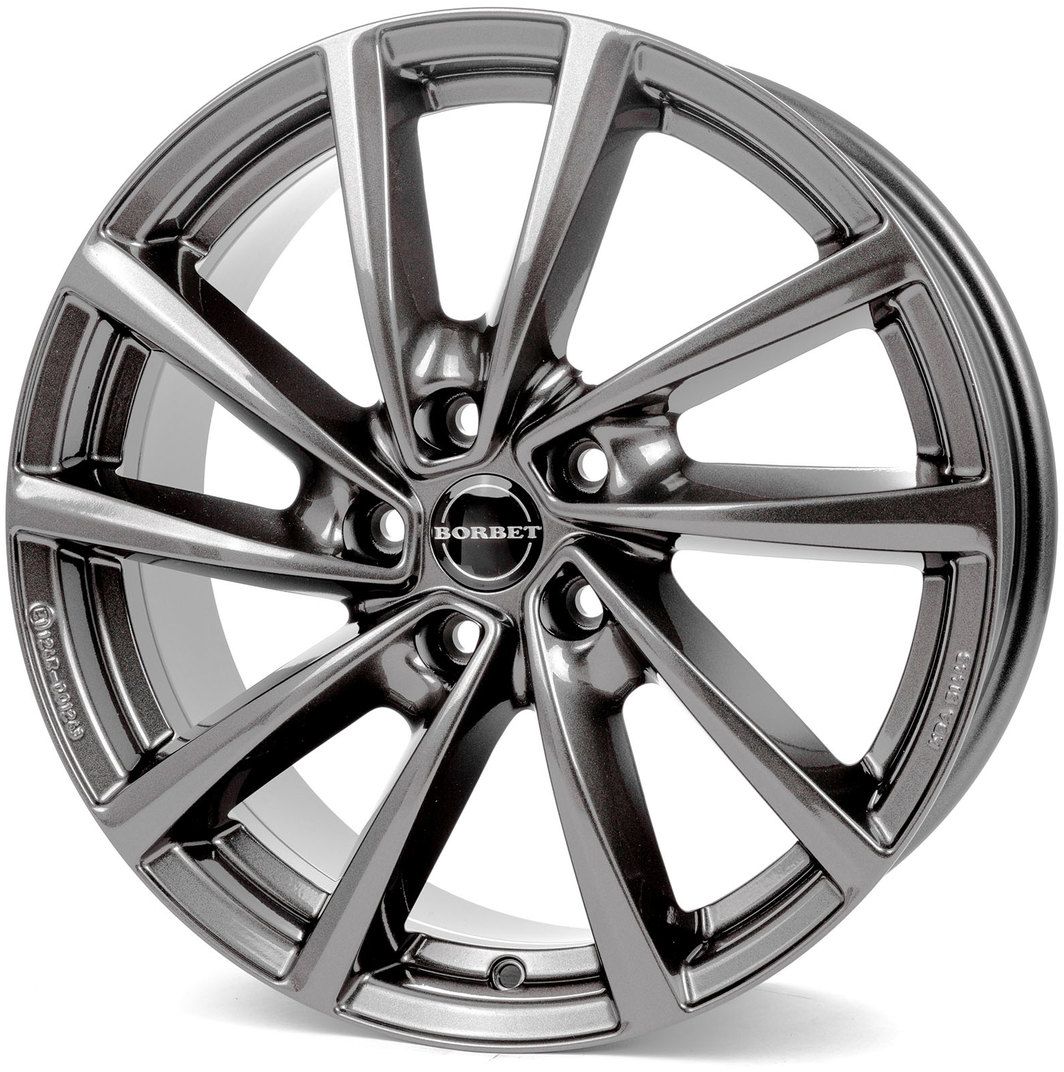 Borbet V 7x17 5x112 ET48.5 mistral antrazit leskly