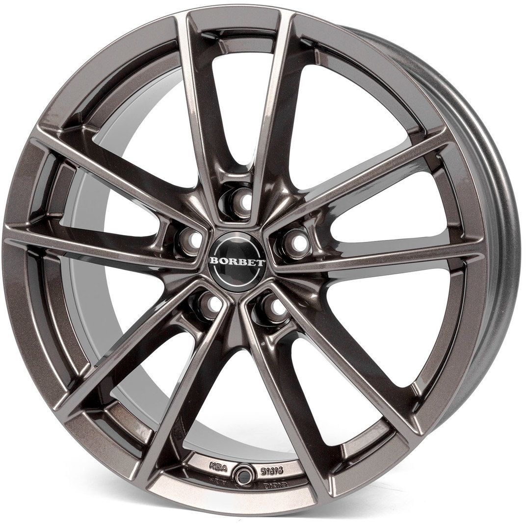 Borbet W 6.5x16 5x112 ET48 mistral antrazit leskly