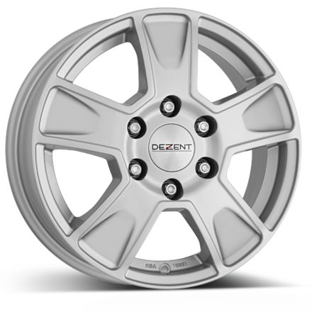 Dezent VAN 6.5x16 5x130 ET60 Strieborné lakovanie
