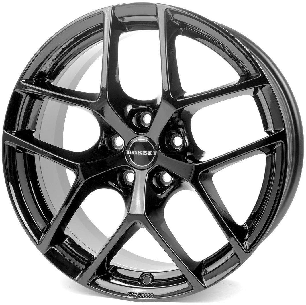 Borbet Y 9.5x20 5x112 ET30 cierny leskly