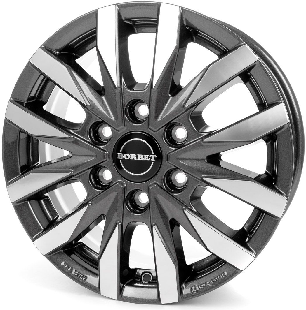 Borbet CW6 6.5x17 6x139.7 ET48 mistral antrazit leskly lesten