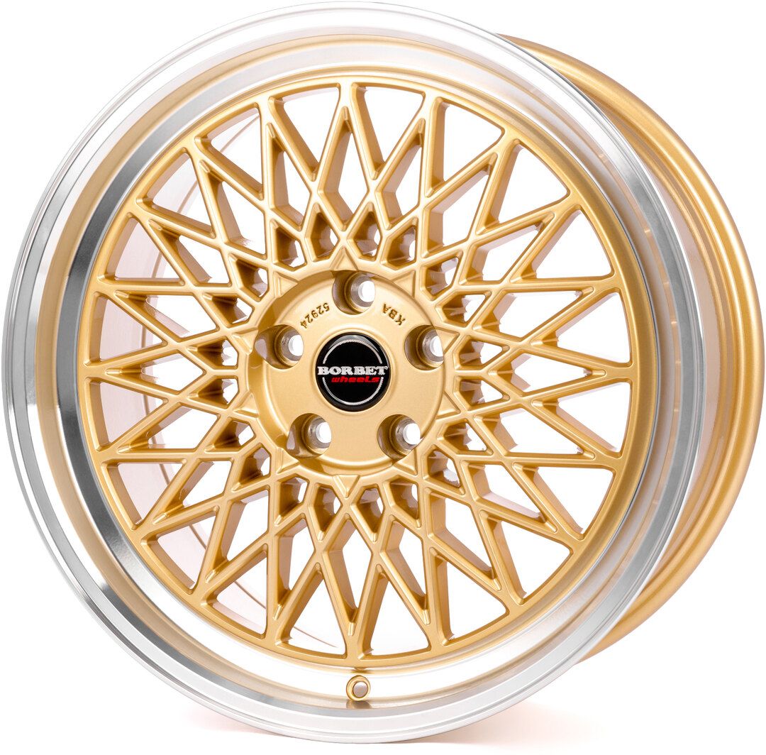 Borbet B 7x17 4x100 ET25 zlata limec lesteny