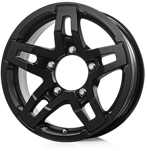 Brock RC33X 5.5x15 5x139.7 ET5 SATIN BLACK MATT