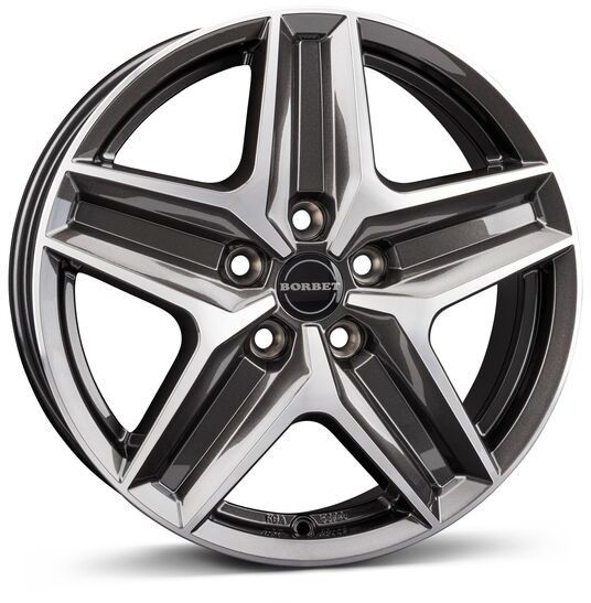 Borbet CWZ 7.5x18 5x112 ET48 mistral antrazit leskly lesten