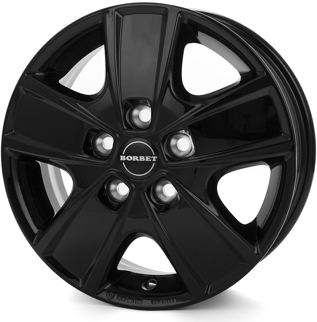 Borbet CWG 6x16 5x118 ET68 cierny leskly