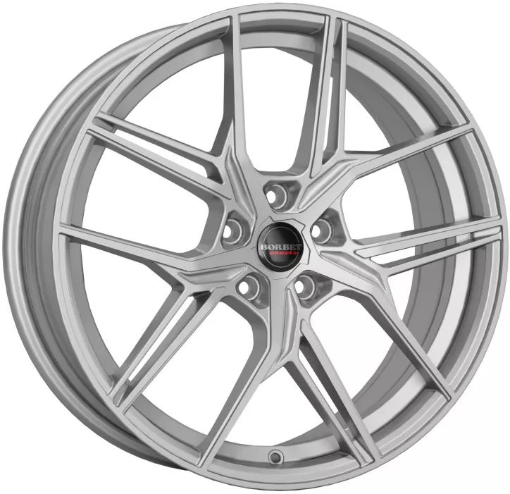 Borbet QX 8.5x20 5x108 ET45 hyper black silver