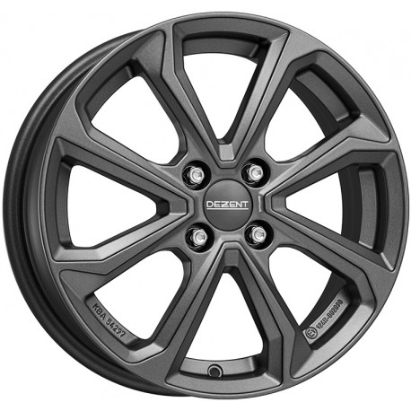Levně Dezent KT graphite 6x15 4x100 ET46 Matné grafitové lakovanie