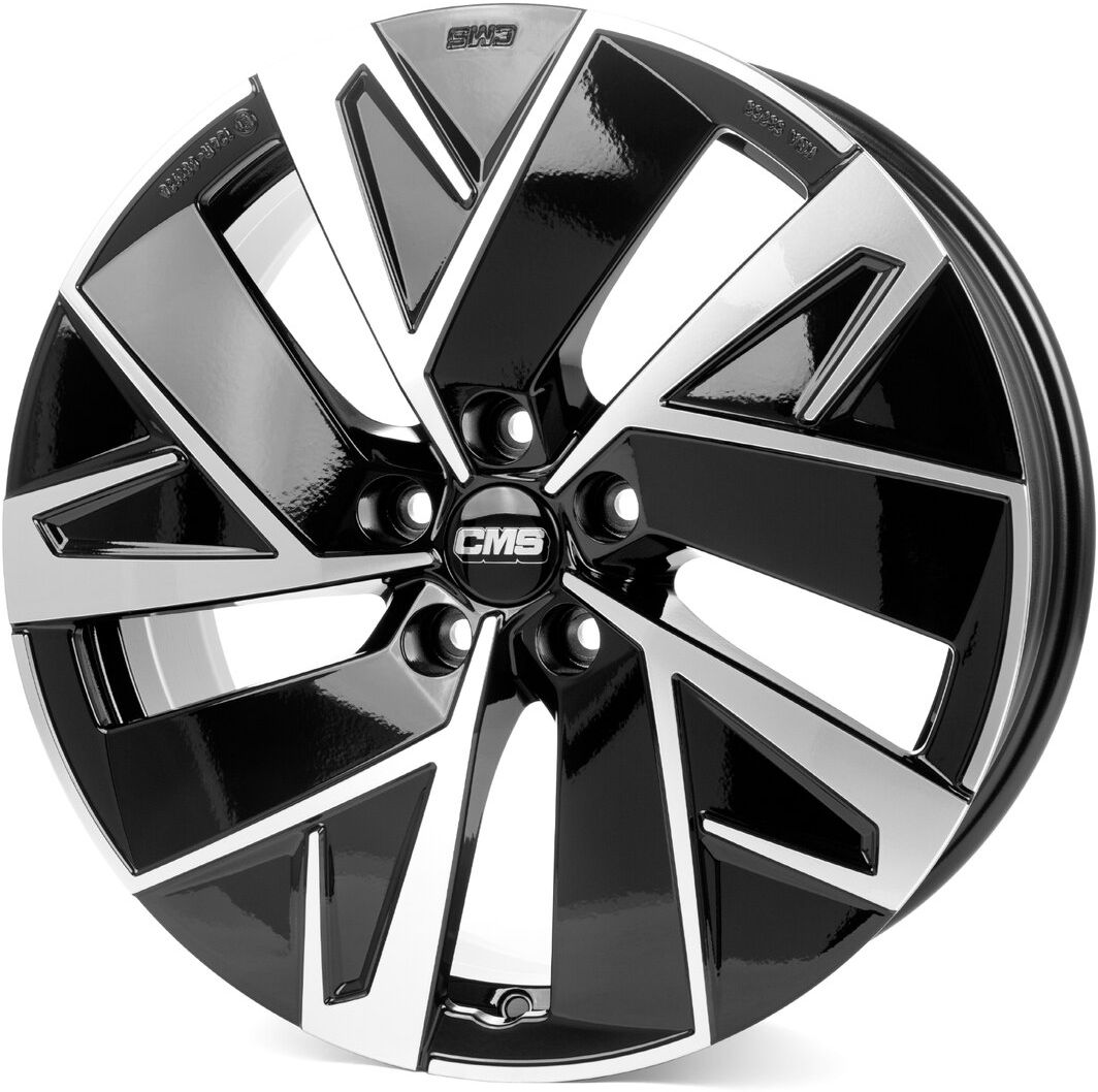 Cms C32-AERO 7.5x18 5x112 ET52 lesteny cierny leskly