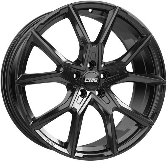 Cms C33 8.5x20 5x108 ET50 cierny leskly