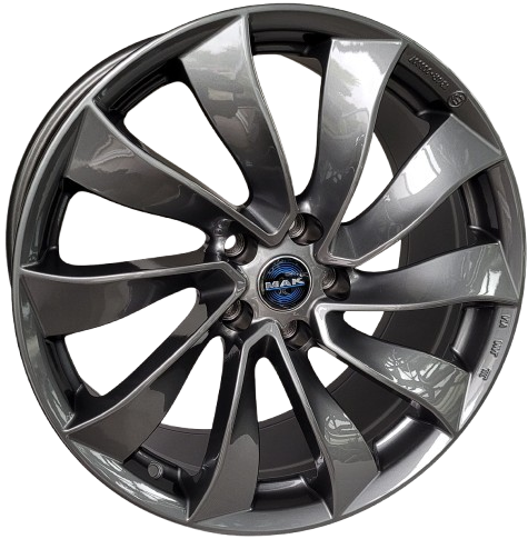 E-shop Mak SOLAR 8.5x18 5x114.3 ET40 GLOSS GUN METALLIC