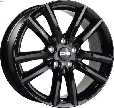 Cms C27 7x16 5x112 ET43 cierny leskly