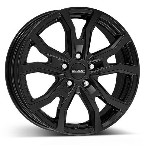 Dezent TV-Trailer black 6.5x17 5x112 ET30.05 Čierne lakovanie