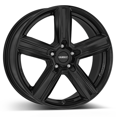 Dezent KG black 7.5x19 5x108 ET43.5 Čierne lakovanie