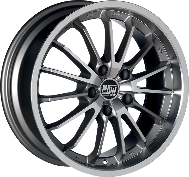 Msw M21 MGFP 7.5x16 5x112 ET35 MATT GREY FULL POLISHED