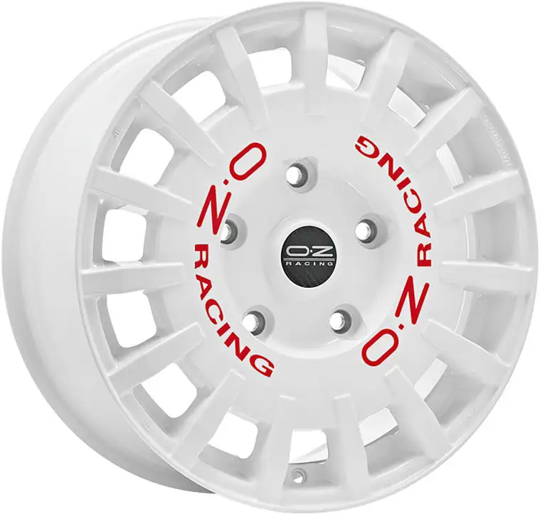 E-shop Oz Rally Racing VAN W 7.5x18 5x160 ET48 RACE WHITE RED LETTERING