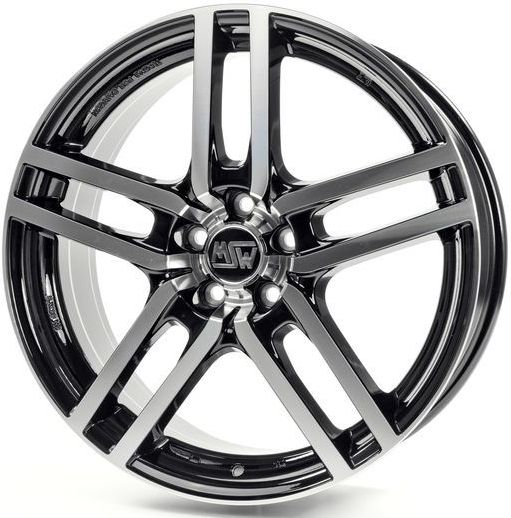 Msw M12 GBFP 8x18 5x100 ET35 BLACK FULL POLISHED (GBFP)