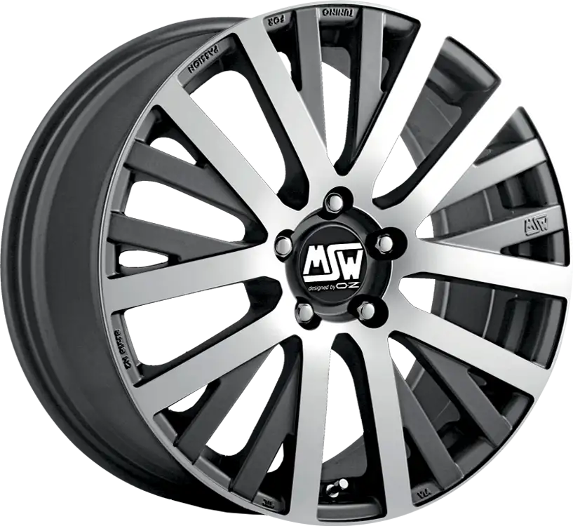 Msw M18 MGMFP 7x16 5x114.3 ET45 MATT GUN METAL FULL POLISHED (MGMFP)