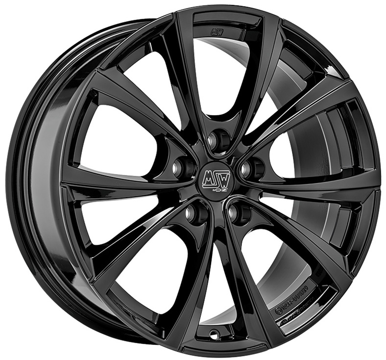 Msw M27T GB 10.5x19 5x120 ET45 GLOSS BLACK