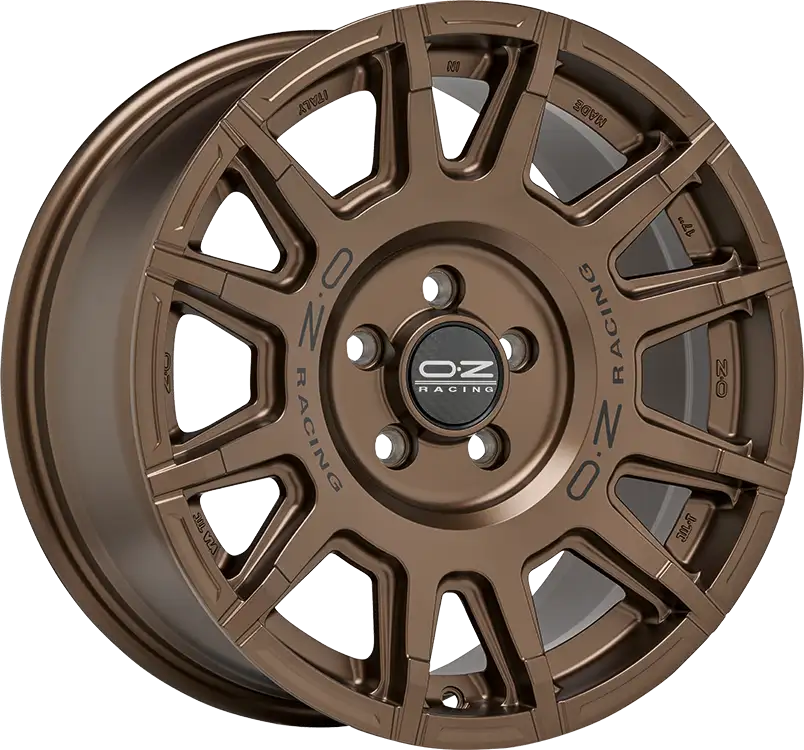 E-shop Oz Rally Legend MBZ 8x17 5x127 ET20 MATT BRONZE + BLACK LETTERING