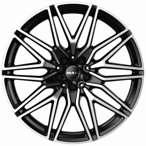 E-shop Mak STURM 10.5x22 5x112 ET43 BLACK MIRROR