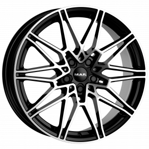 E-shop Mak KOENIG 7.5x17 ET43 BLACK MIRROR