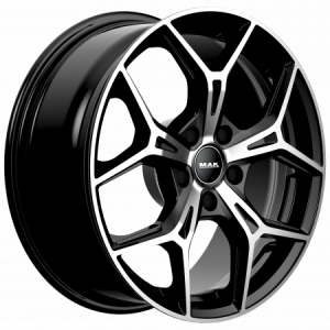 E-shop Mak EPICA 7x18 5x114.3 ET48 BLACK MIRROR