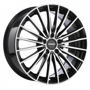 E-shop Carmani CA24 8x18 5x114.3 ET45 black polish