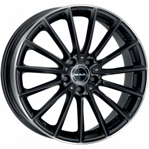 E-shop Mak KOMET 10x21 5x112 ET35 GLOSS BLACK MIRROR RING