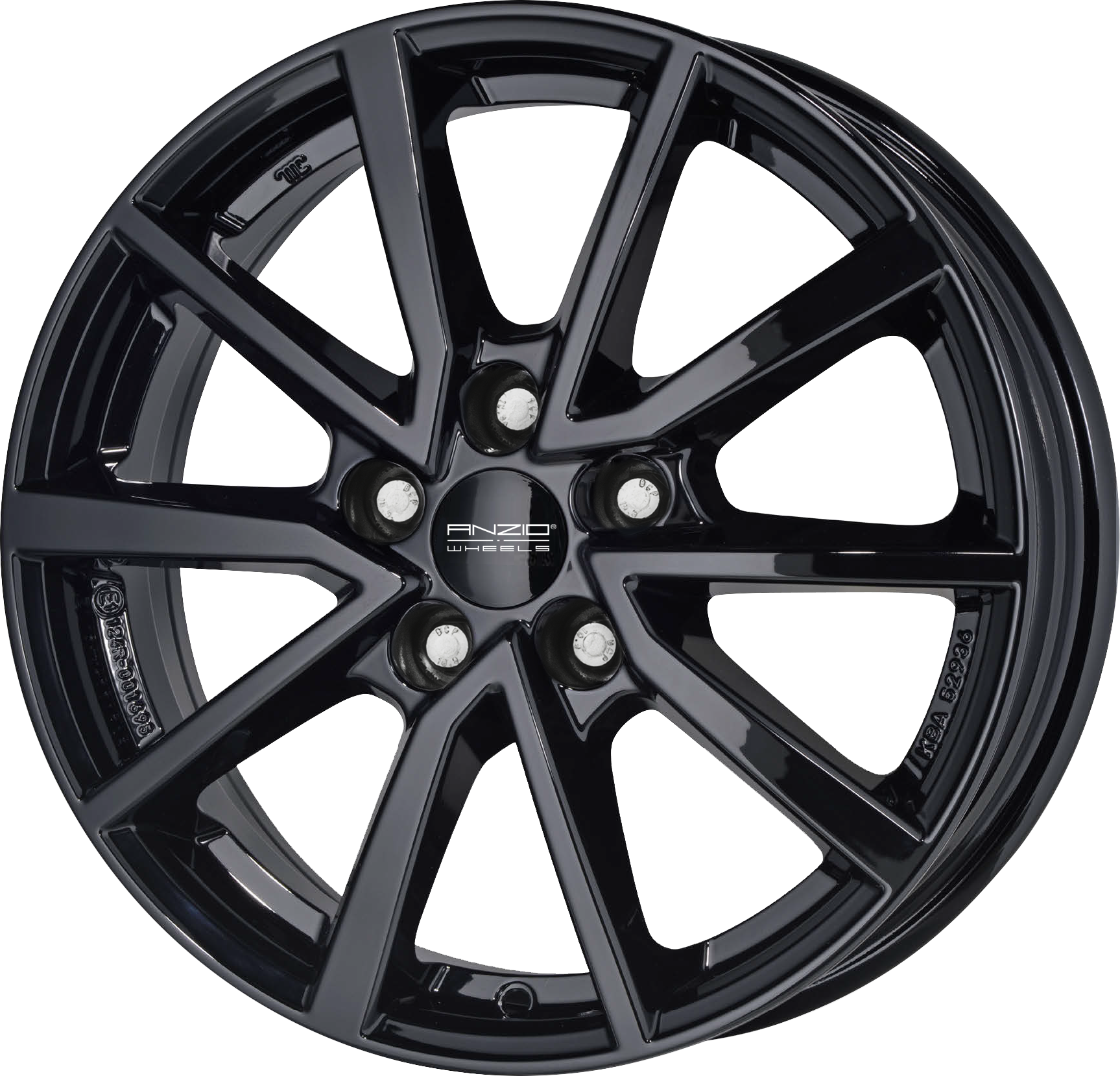 E-shop Anzio Vector 6.5x17 5x114.3 ET30 diamond-black