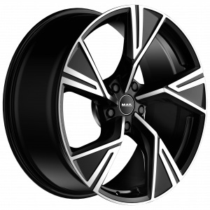 E-shop Mak STARK 9.5x21 5x112 ET42 BLACK MIRROR