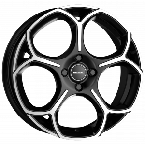 E-shop Mak MONZA 7x17 4x108 ET36 BLACK MIRROR